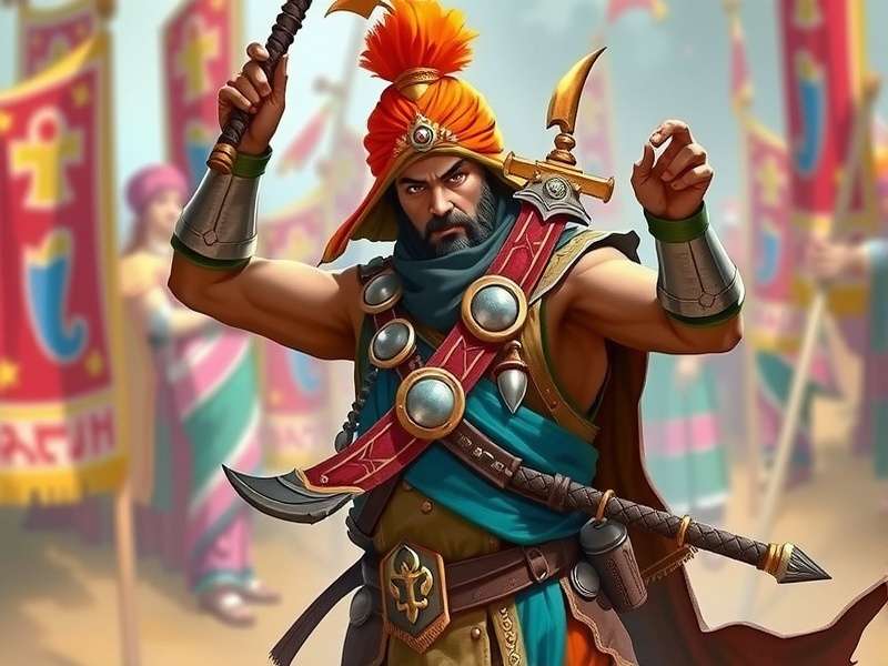 Sikh Warrior S Quest Combat Scene